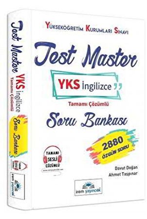 İrem Test Master YKS İngilizce Çözümlü Soru Bankası