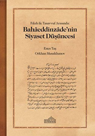 Fıkıh ile Tasavvuf Arasında: Bahaaeddinzaade’nin Siyaset Düşüncesi