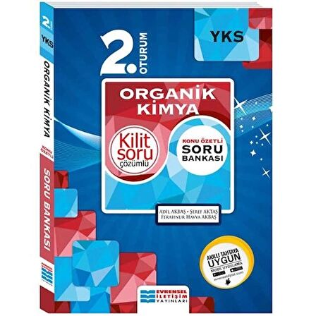 YKS 1. Oturum Organik Kimya Konu Özetli Soru Bankası - Evrensel İletişim Yayınları