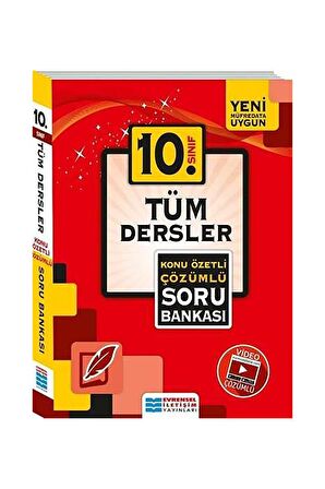 Evrensel 10.Sınıf Tüm Dersler Çözümlü Soru Bankası