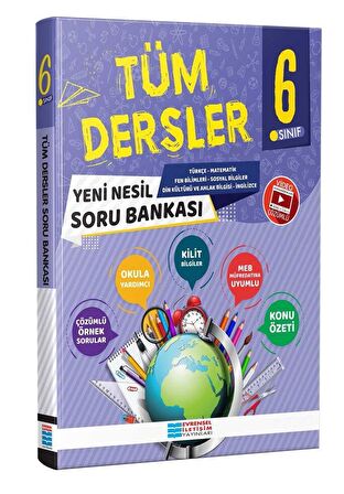 6. Sınıf Tüm Dersler Soru Bankası