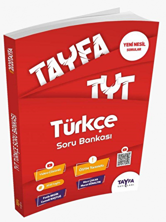 TYT Tayfa Türkçe Soru Bankası Tayfa Yayınları