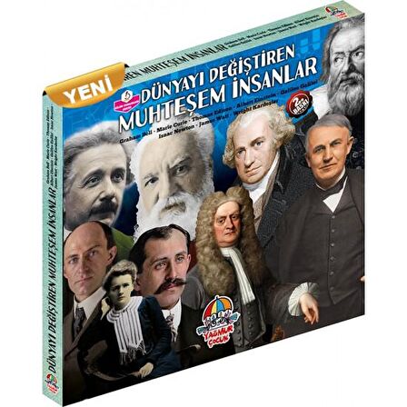 Dünyayı Değiştiren Muhteşem İnsanlar Seti (8 Kitap Takım)