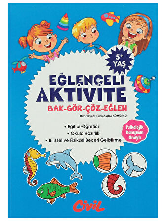 Eğlenceli Aktivite - Bak - Gör - Çöz - Eğlen