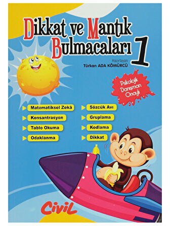 Dikkat ve Mantık Bulmacaları - 1