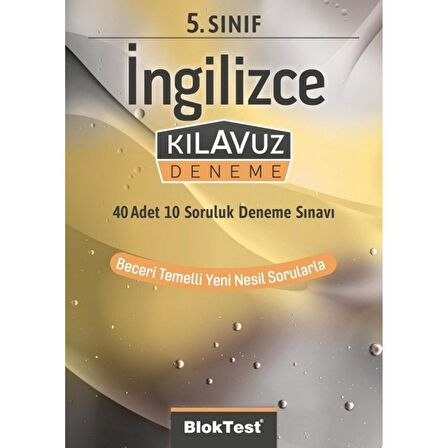 5.Sınıf Bloktest İngilizce Kılavuz Deneme