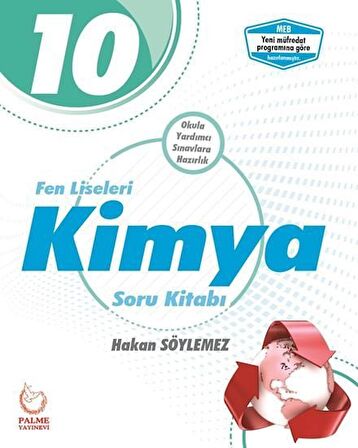 Palme 10.Sınıf Fen Liseleri Kimya Soru Bankası - Palme 10 Fen lisesi