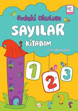 Evdeki Okulum / Sayılar Kitabım 4+ Yaş