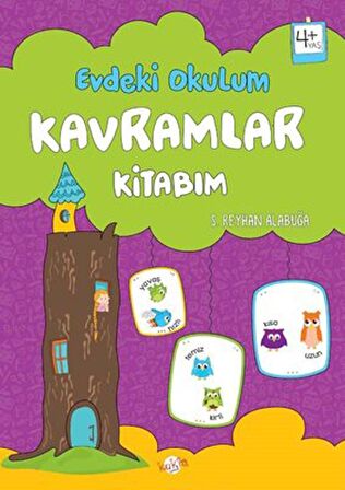 Evdeki Okulum / Kavramlar Kitabım 4+ Yaş