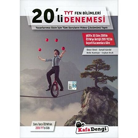 KAFADENGİ TYT DENEME SINAVI FEN BİLİMLERİ 20'Lİ PA