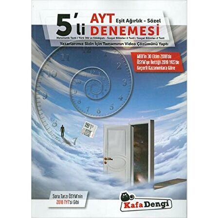 AYT Eşit Ağırlık Sözel 5 Deneme