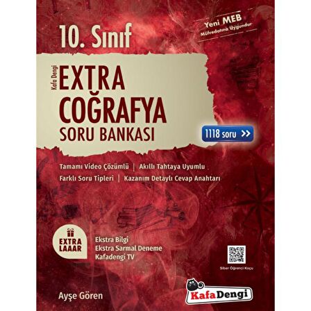 10. Sınıf Extra Coğrafya Soru Bankası