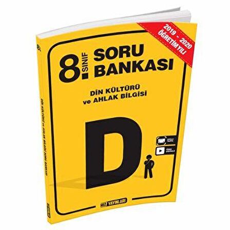 HIZ 8.SINIF DİN KÜLTÜRÜ VE AHLAK BİLGİSİ SORU BANKASI