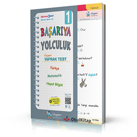 Üçgen Yayıncılık 1.Sınıf Başarıya Yolculuk Yaprak Test