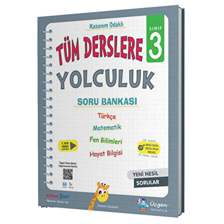 Üçgen Yayınları 3. Sınıf Tüm Derslere Yolculuk