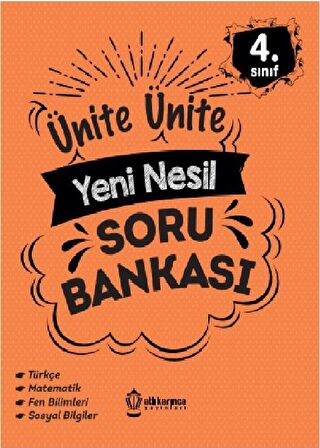 Atlıkarınca 4. Sınıf Ünite Yeni Nesil Soru Bankası