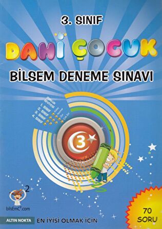 3. Sınıf Dahi Çocuk Bilsem Deneme Sınavı