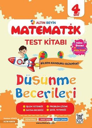 Altın Nokta Yayınları 4.Sınıf Bilsem-Kanguru-Olimpiyat Sınavlarına Hazırlık Seti(6 Kitap)