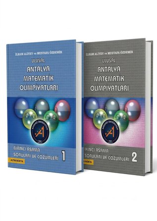 Altın Nokta Yayınları Ulusal Antalya Matematik Olimpiyatı 1. ve 2. Aşama Soruları Ve Çözümleri Seti (2 Kitap)