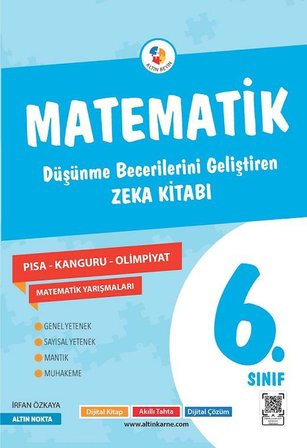Altın Nokta Yayınları 6.Sınıf Bilsem-Kanguru-Olimpiyat Sınavlarına Hazırlık Seti(4 Kitap)