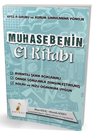 2018 Muhasebenin El Kitabı KPSS A ve Kurum Sınavlarına Yönelik Konu Anlatımlı