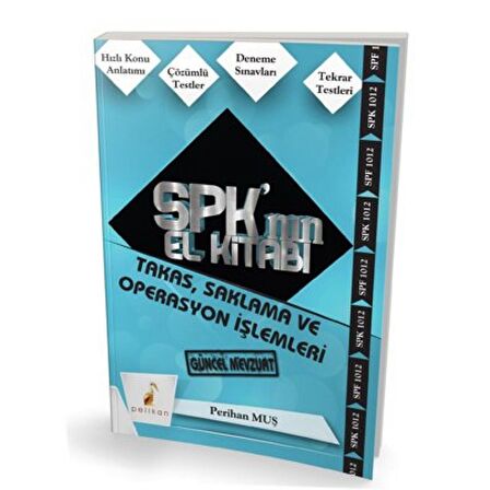 SPK´nın El Kitabı - Takas, Saklama ve Operasyon İşlemleri