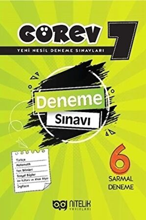 7. Sınıf Görev 6 Tüm Dersler Sarmal Deneme