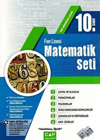 10. Sınıf Fen Lisesi Matematik Seti / Kolektif