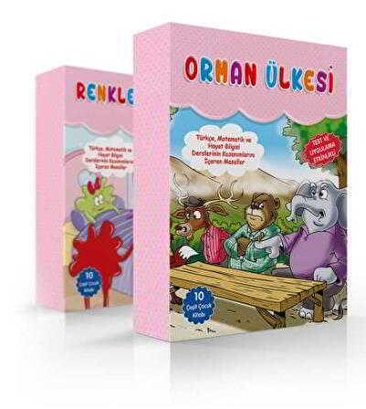 Renkler Sınıfı Orman Ülkesi Dizisi (10 Kitap)