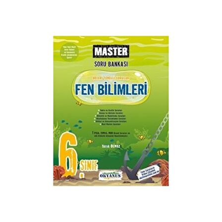 6. Sınıf Master Fen Bilimleri Soru Bankası