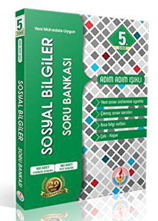 Adım Adım Işıklı 5. Sınıf Sosyal Bilgiler Soru Bankası