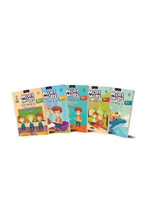 3. Sınıf More & More Englısh Hikaye Seti (5 Kitap)