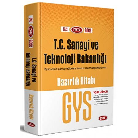T.C. Sanayi ve Teknoloji Bakanlığı GYS Şube Müdürü - Şef - Memur Konu Anlatımlı
