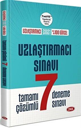 2021 Uzlaştırmacı Sınavı Tamamı Çözümlü 7 Deneme Sınavı / Kolektif