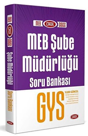 Milli Eğitim Bakanlığı Şube Müdürlüğü GYS Soru Bankası