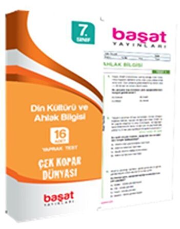 7. Sınıf Din Kültürü Yaprak Test