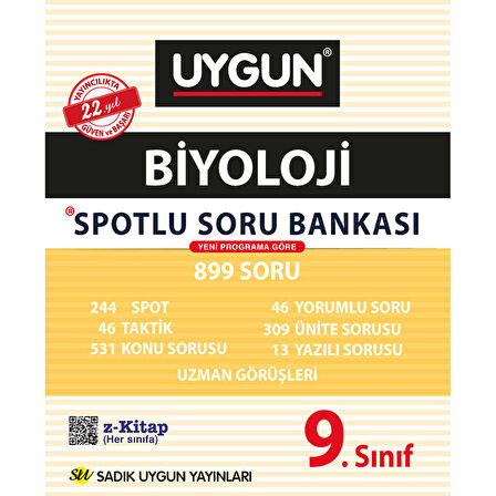 9. Sınıf Biyoloji Spotlu Soru Bankası