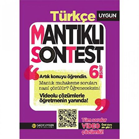 6. Sınıf Mantıklı Son Test Türkçe