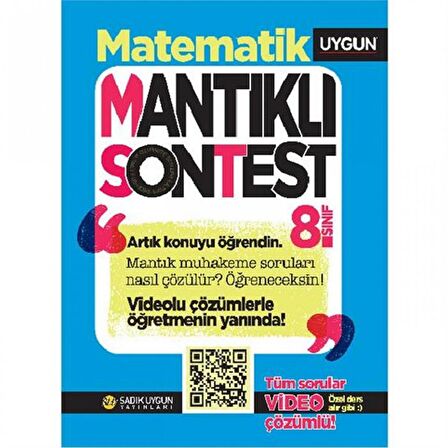 8.Sınıf mantıklı Son Test Matematik Soru Bankası