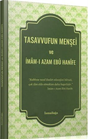 Tasavvufun Menşei ve İmam-ı Azam Ebu Hanife / Heyet