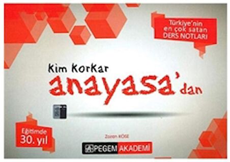 KPSS Kim Korkar Anayasa'dan