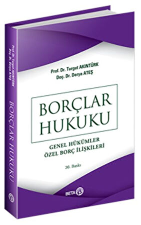Kitap: Borçlar Hukuku (Genel Hükümler - Özel Borç İlişkileri)
