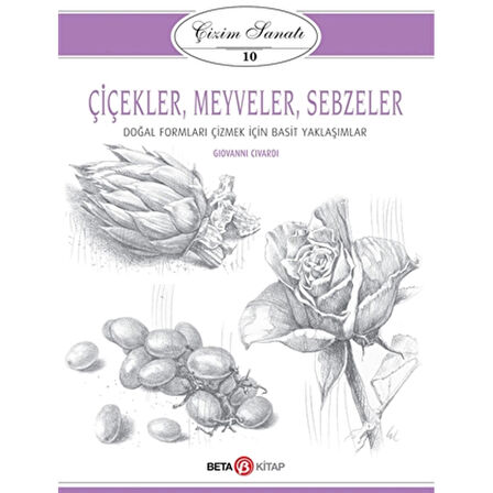 Çiçekler Meyveler Sebzeler - Çizim Sanatı 10