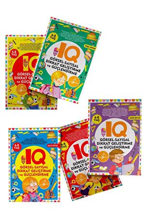 IQ Dikkat Geliştirme ve Güçlendirme Seti (5 Kitap Takım)