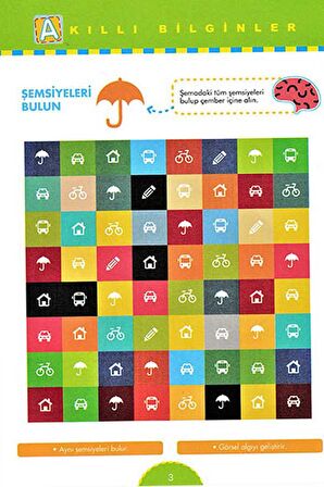 IQ Dikkat Geliştirme ve Güçlendirme Seti (5 Kitap Takım)