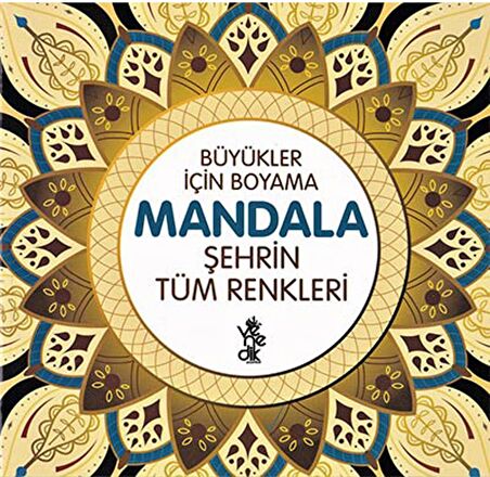 Şehrin Tüm Renkleri - Büyükler İçin Boyama Mandala