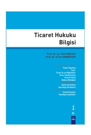 Ticaret Hukuku Bilgisi