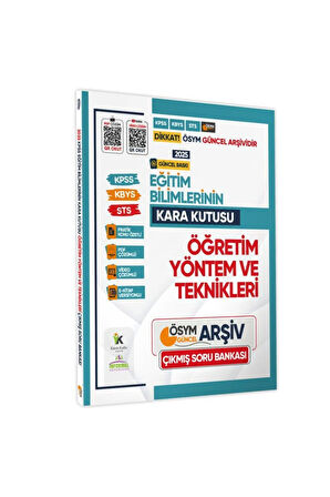 2025 Meb-ags Eğitim Bilimlerinin Kara Kutusu Öğretim Yöntem Ve Teknikleri Soru Bankası D.çözümlü