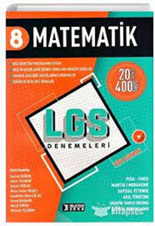 Işleyen Zeka Yayınları 8.Sınıf Matematik Lgs Branş Denemeleri