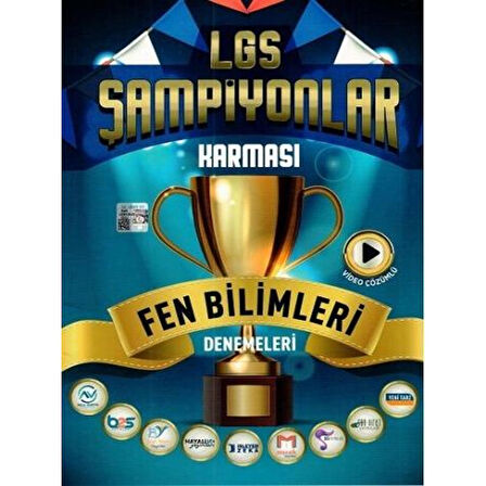 Bes Yayınları 8. Sınıf LGS Fen Bilimleri Şampiyonlar Karması Denemeleri